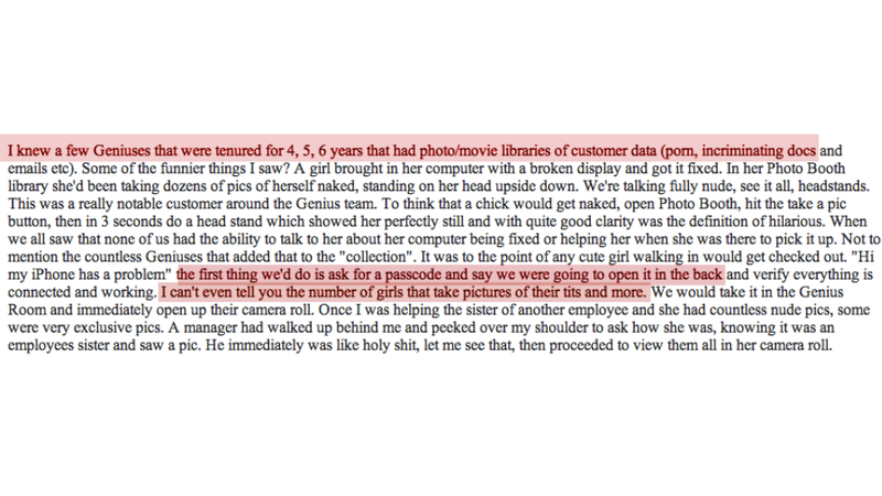 Illustration for article titled Exclusive: Corrupt Apple Store Employees Come Forward Across America